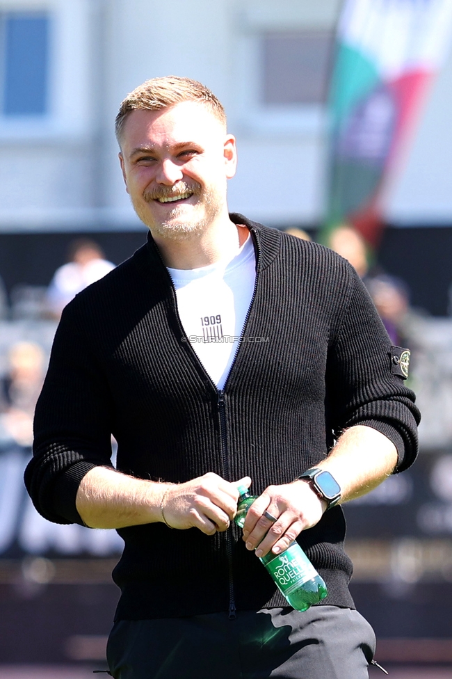 Sturm Damen - Austria Wien
OEFB Frauen Bundesliga, Meistergruppe - 4. Runde, SK Sturm Graz Damen - FK Austria Wien, Trainingszentrum Messendorf, 17.05.2026. Foto zeigt Michael Erlitz (Sportdirektor Sturm Damen)
