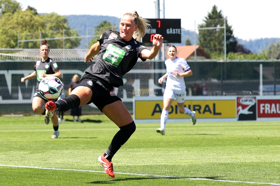 Sturm Damen - Austria Wien
OEFB Frauen Bundesliga, Meistergruppe - 4. Runde, SK Sturm Graz Damen - FK Austria Wien, Trainingszentrum Messendorf, 17.05.2026. Foto zeigt Laura Lillholm-Petersen (Sturm Damen)
