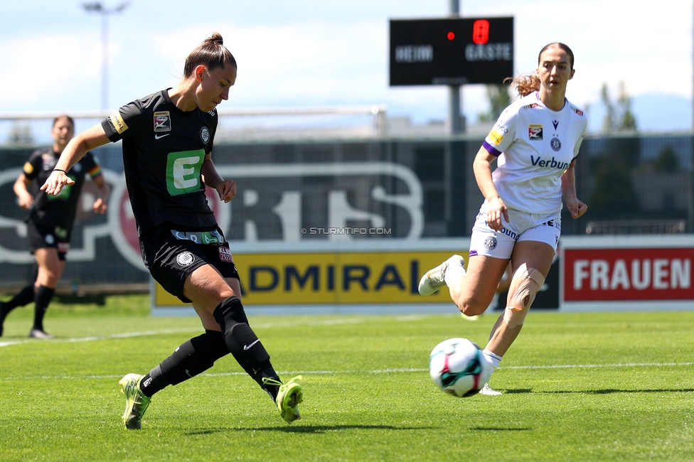 Sturm Damen - Austria Wien
OEFB Frauen Bundesliga, Meistergruppe - 4. Runde, SK Sturm Graz Damen - FK Austria Wien, Trainingszentrum Messendorf, 17.05.2026. Foto zeigt Stefanie Grossgasteiger (Sturm Damen)
