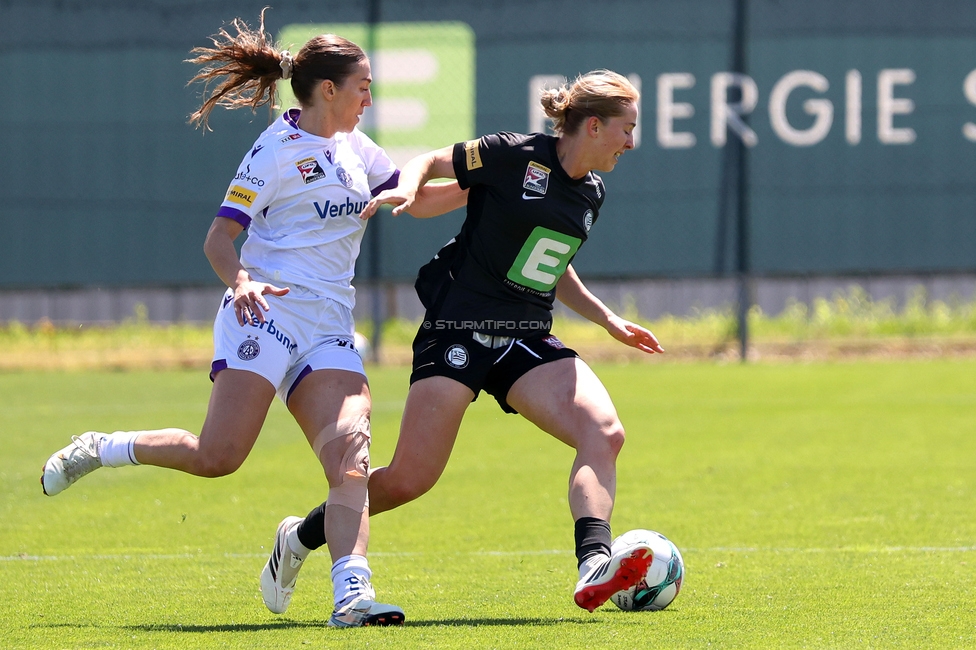 Sturm Damen - Austria Wien
OEFB Frauen Bundesliga, Meistergruppe - 4. Runde, SK Sturm Graz Damen - FK Austria Wien, Trainingszentrum Messendorf, 17.05.2026. Foto zeigt Elisabeth Brandl (Sturm Damen)
