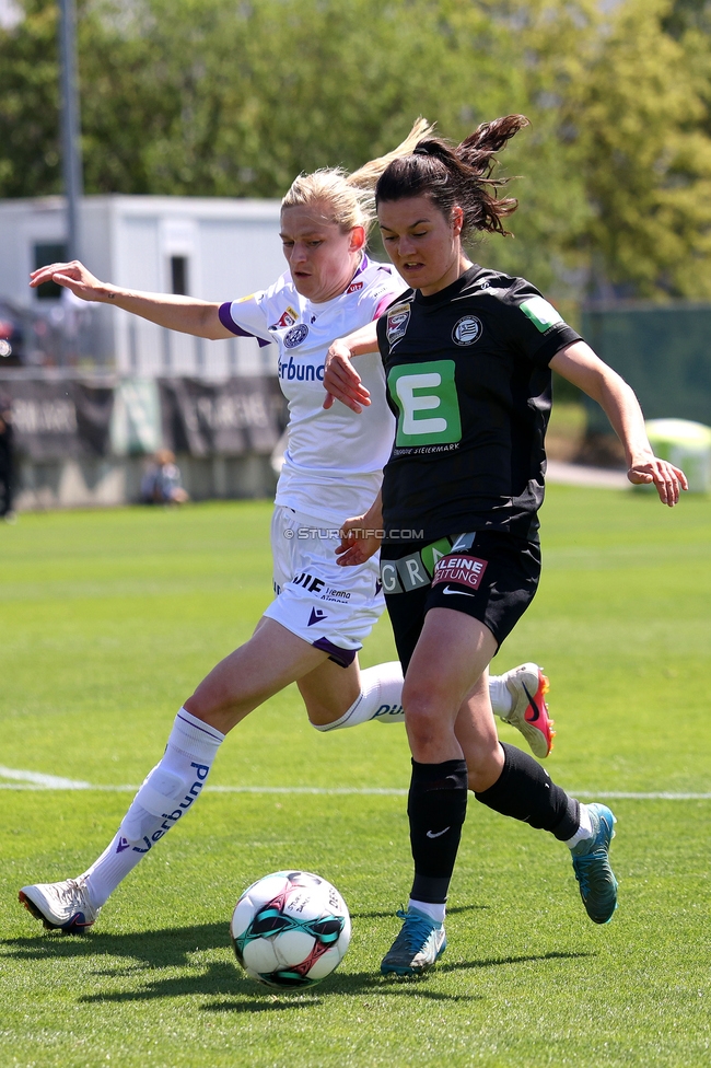 Sturm Damen - Austria Wien
OEFB Frauen Bundesliga, Meistergruppe - 4. Runde, SK Sturm Graz Damen - FK Austria Wien, Trainingszentrum Messendorf, 17.05.2026. Foto zeigt Zala Kustrin (Sturm Damen)
