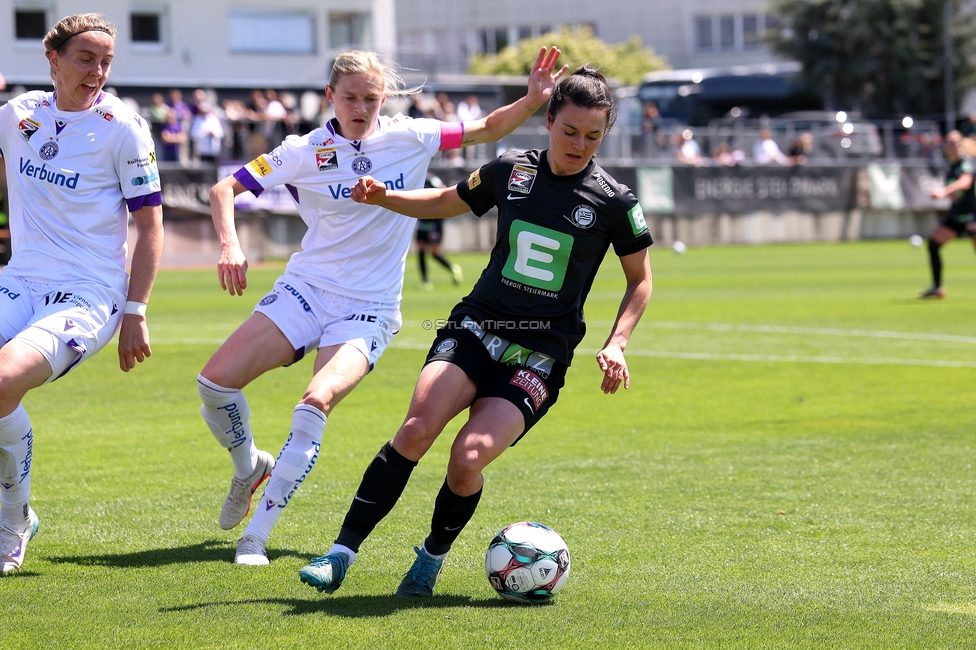 Sturm Damen - Austria Wien
OEFB Frauen Bundesliga, Meistergruppe - 4. Runde, SK Sturm Graz Damen - FK Austria Wien, Trainingszentrum Messendorf, 17.05.2026. Foto zeigt Zala Kustrin (Sturm Damen)
