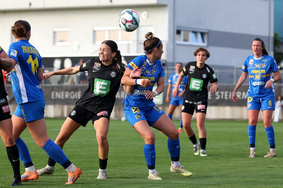 Sturm Damen - St. Poelten
OEFB Frauen Bundesliga, Meistergruppe - 5. Runde, SK Sturm Graz Damen - SKN St. Poelten, Trainingszentrum Messendorf, 22.05.2026. Foto zeigt Marie Spiess (Sturm Damen)
