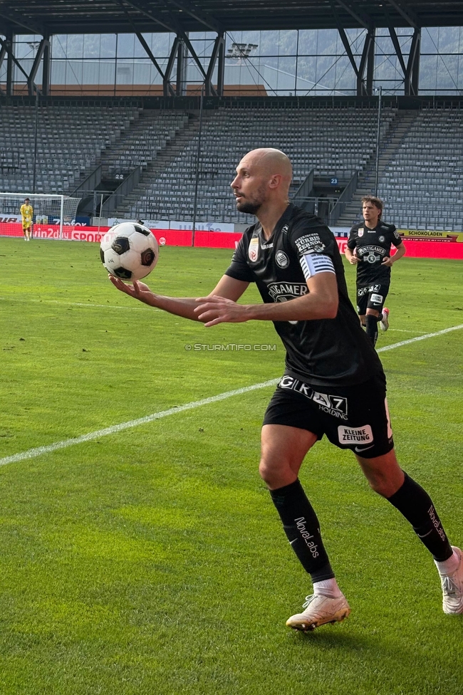 WSG Tirol - Sturm Graz
Oesterreichische Fussball Bundesliga, 1. Runde, WSG Tirol - SK Sturm Graz, Tivoli Stadion Innsbruck, 01.08.2026.

Foto zeigt Jon Gorenc-Stankovic (Sturm)
