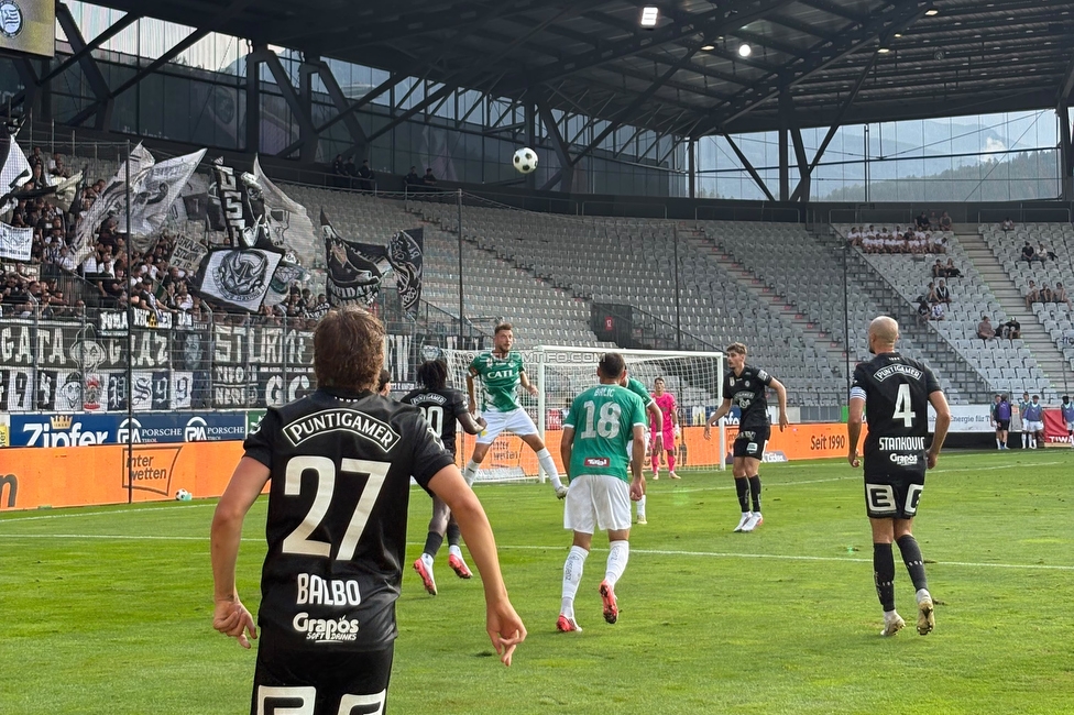 WSG Tirol - Sturm Graz
Oesterreichische Fussball Bundesliga, 1. Runde, WSG Tirol - SK Sturm Graz, Tivoli Stadion Innsbruck, 01.08.2026.

Foto zeigt Luis Balbo (Sturm)
