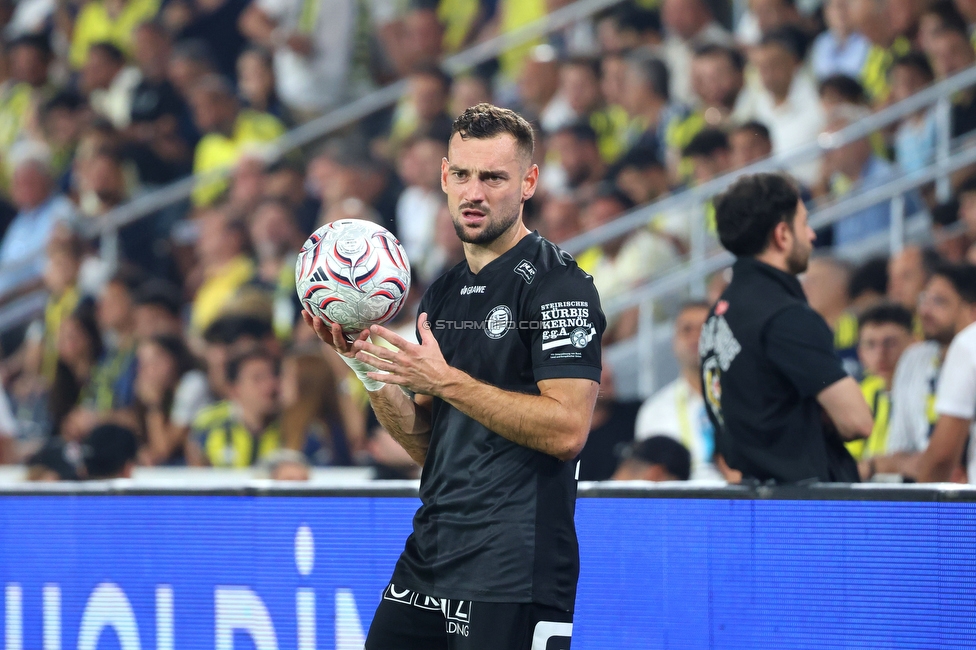Fenerbahce - Sturm Graz
UEFA Champions League Qualifikation 3. Runde, Fenerbahce SK - SK Sturm Graz, Suekrue Saracoglu Stadion Istanbul, 05.08.2026. 

Foto zeigt Juergen Heil (Sturm)
