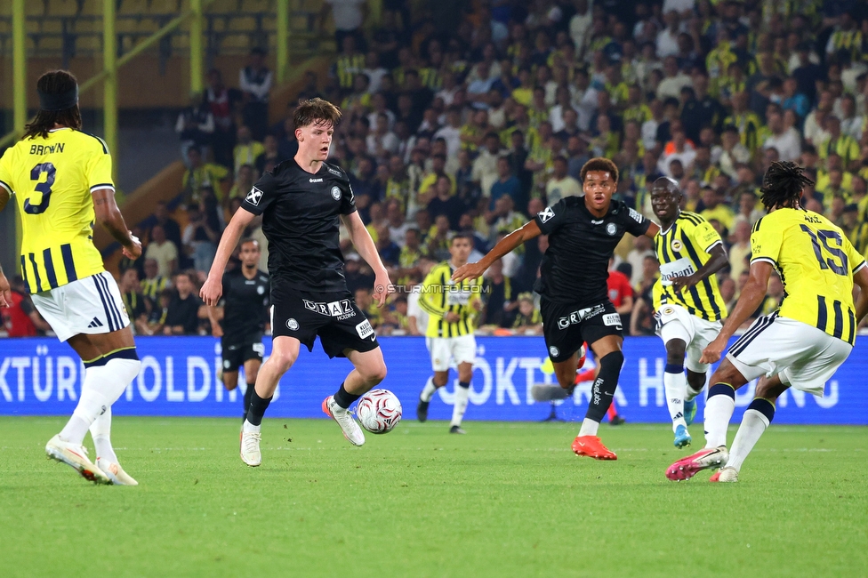 Fenerbahce - Sturm Graz
UEFA Champions League Qualifikation 3. Runde, Fenerbahce SK - SK Sturm Graz, Suekrue Saracoglu Stadion Istanbul, 05.08.2026. 

Foto zeigt Luca Weinhandl (Sturm)
