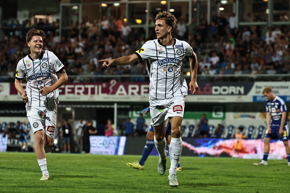 Hartberg - Sturm Graz
Oesterreichische Fussball Bundesliga, 2. Runde, TSV Hartberg - SK Sturm Graz, Arena Hartberg, 08.08.2026.Foto zeigt Fans von Sturm
