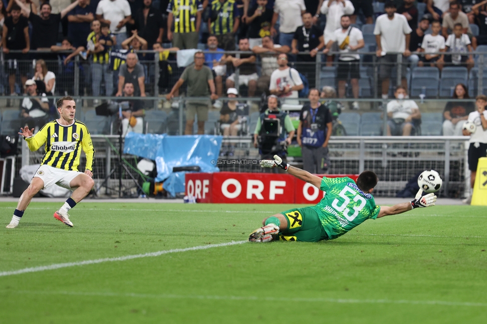 Sturm Graz - Fenerbahce
UEFA Champions League Qualifikation 3. Runde, SK Sturm Graz - Fenerbahce SK, Stadion Graz-Liebenau, 11.08.2026. 

Foto zeigt Daniil Khyudyakov (Sturm)
