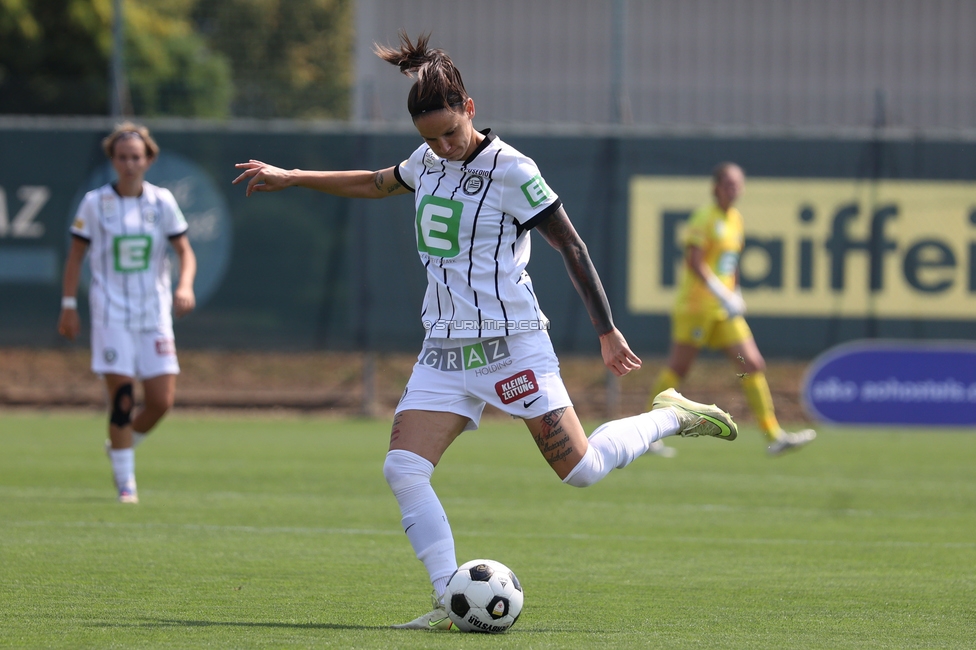 Sturm Frauen - Salzburg
OEFB Frauen Bundesliga, 3. Runde, SK Sturm Graz Frauen - FC Salzburg, Trainingszentrum Messendorf, 16.08.2026. 

Foto zeigt Lilla Sipos (Sturm Frauen)
