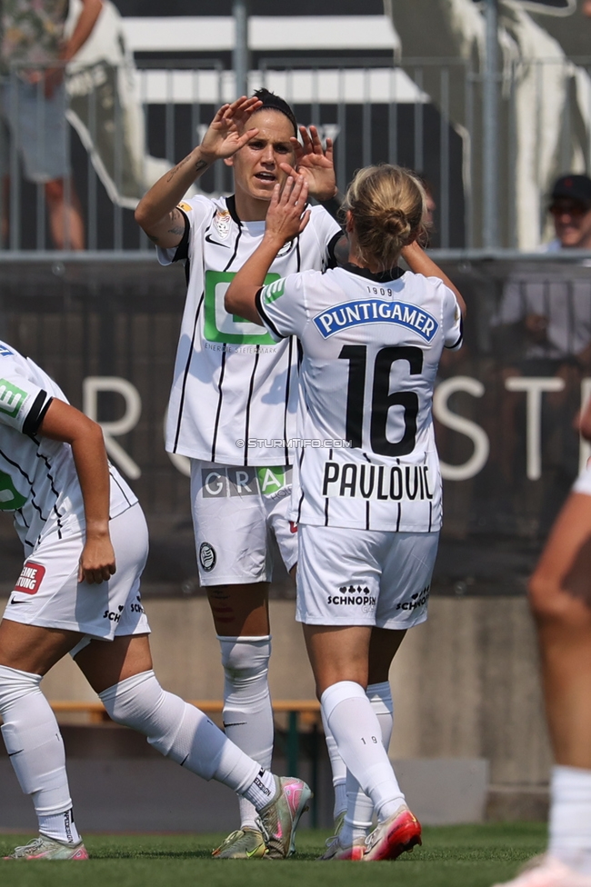 Sturm Frauen - Salzburg
OEFB Frauen Bundesliga, 3. Runde, SK Sturm Graz Frauen - FC Salzburg, Trainingszentrum Messendorf, 16.08.2026. Foto zeigt Sara Pavlovic (Sturm Frauen)

