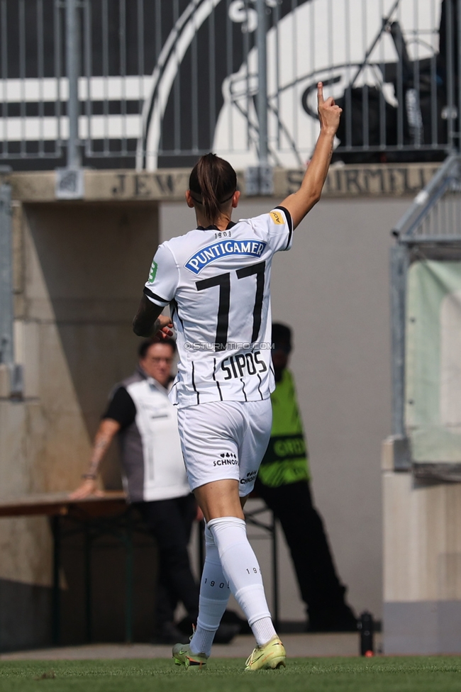 Sturm Frauen - Salzburg
OEFB Frauen Bundesliga, 3. Runde, SK Sturm Graz Frauen - FC Salzburg, Trainingszentrum Messendorf, 16.08.2026. Foto zeigt Lilla Sipos (Sturm Frauen)
