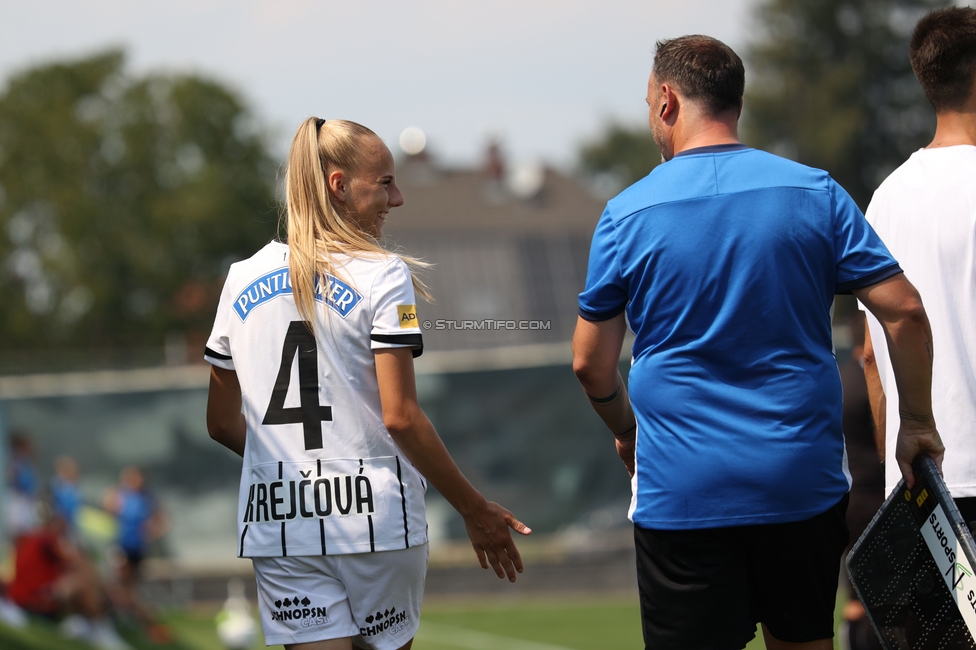 Sturm Frauen - Salzburg
OEFB Frauen Bundesliga, 3. Runde, SK Sturm Graz Frauen - FC Salzburg, Trainingszentrum Messendorf, 16.08.2026. Foto zeigt Lucie Krejcova (Sturm Frauen)
