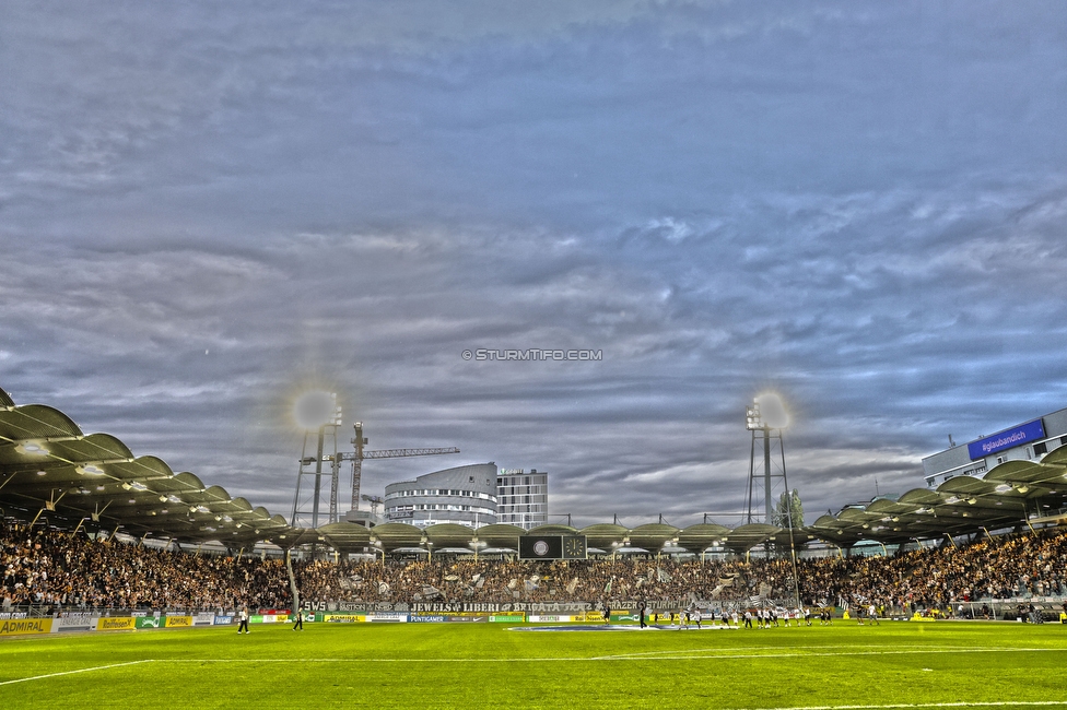 Sturm Graz - Lustenau
Oesterreichische Fussball Bundesliga, 4. Runde, SK Sturm Graz - SC Austria Lustenau, Stadion Graz-Liebenau, 22.08.2026. 

Foto zeigt Fans von Sturm
