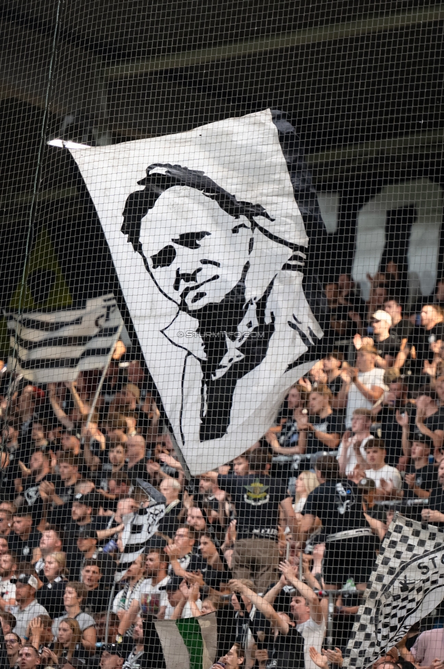 Sturm Graz - Lustenau
Oesterreichische Fussball Bundesliga, 4. Runde, SK Sturm Graz - SC Austria Lustenau, Stadion Graz-Liebenau, 22.08.2026. 

Foto zeigt Fans von Sturm
Schlüsselwörter: osim