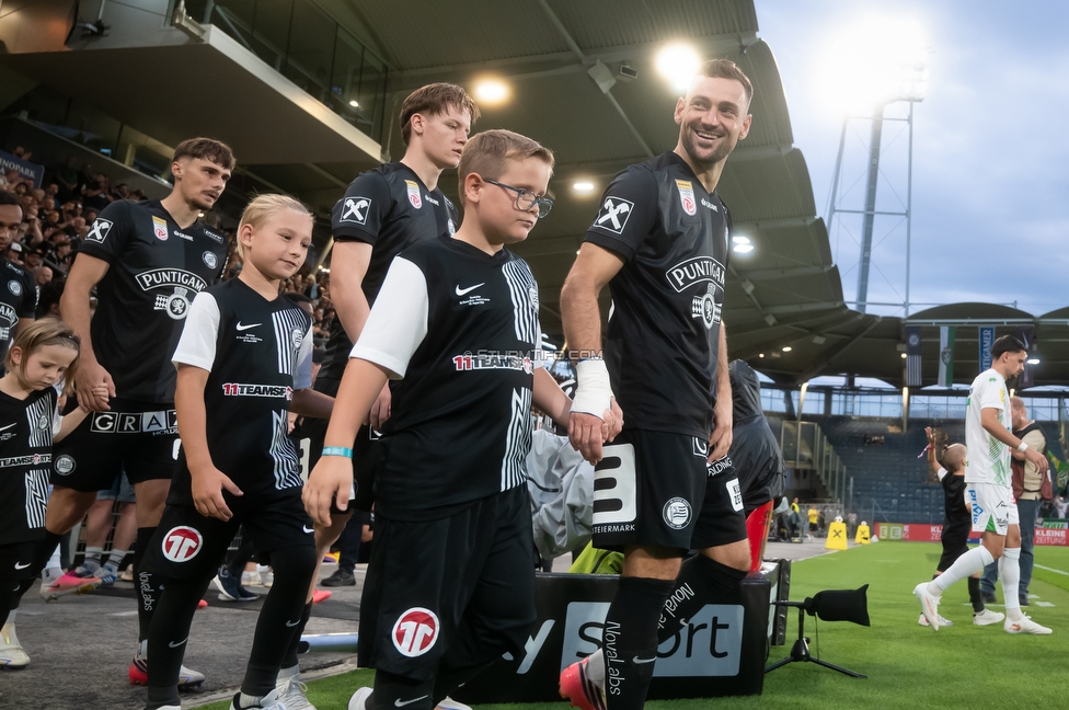 Sturm Graz - Lustenau
Oesterreichische Fussball Bundesliga, 4. Runde, SK Sturm Graz - SC Austria Lustenau, Stadion Graz-Liebenau, 22.08.2026. Foto zeigt Fans von Sturm
