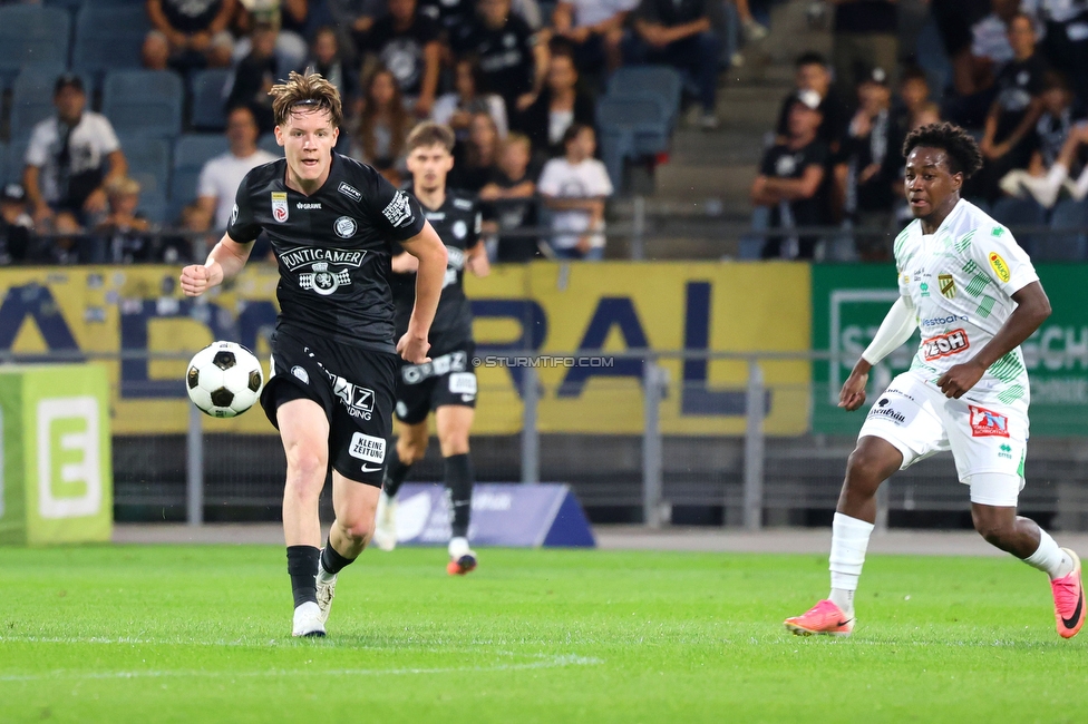 Sturm Graz - Lustenau
Oesterreichische Fussball Bundesliga, 4. Runde, SK Sturm Graz - SC Austria Lustenau, Stadion Graz-Liebenau, 22.08.2026. 

Foto zeigt Luca Weinhandl (Sturm)
