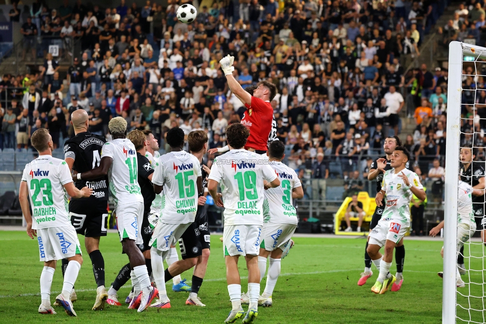 Sturm Graz - Lustenau
Oesterreichische Fussball Bundesliga, 4. Runde, SK Sturm Graz - SC Austria Lustenau, Stadion Graz-Liebenau, 22.08.2026. 

Foto zeigt Jon Gorenc-Stankovic (Sturm)
