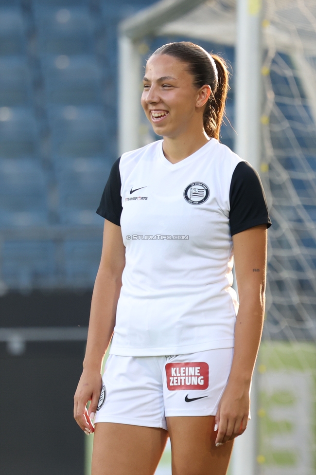 Sturm Frauen - Gintra
UEFA Womens Europa Cup Qualifikation, 1. Runde, SK Sturm Graz Frauen - FC Gintra, Stadion Graz-Liebenau, 26.08.2026.Foto zeigt Ruzica Krajinovic (Sturm Frauen)
