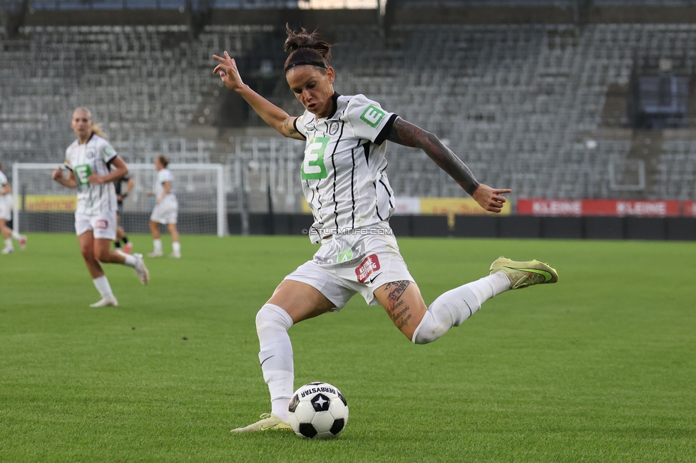Sturm Frauen - Gintra
UEFA Womens Europa Cup Qualifikation, 1. Runde, SK Sturm Graz Frauen - FC Gintra, Stadion Graz-Liebenau, 26.08.2026.Foto zeigt Lilla Sipos (Sturm Frauen)
