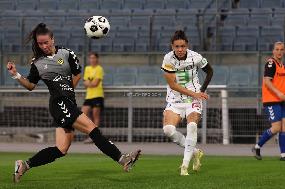 Sturm Frauen - Gintra
UEFA Womens Europa Cup Qualifikation, 1. Runde, SK Sturm Graz Frauen - FC Gintra, Stadion Graz-Liebenau, 26.08.2026.Foto zeigt Lilla Sipos (Sturm Frauen)
