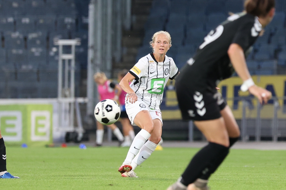 Sturm Frauen - Gintra
UEFA Womens Europa Cup Qualifikation, 1. Runde, SK Sturm Graz Frauen - FC Gintra, Stadion Graz-Liebenau, 26.08.2026.Foto zeigt Sara Pavlovic (Sturm Frauen)
