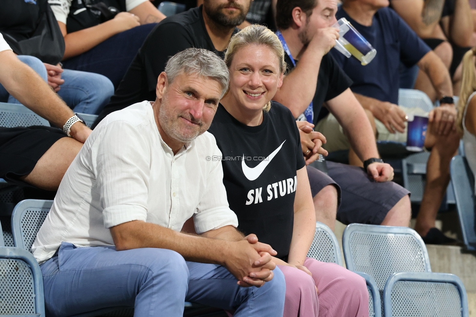 Sturm Frauen - Gintra
UEFA Womens Europa Cup Qualifikation, 1. Runde, SK Sturm Graz Frauen - FC Gintra, Stadion Graz-Liebenau, 26.08.2026.Foto zeigt Christian Lang (ehem. Sturm Frauen Trainer)
