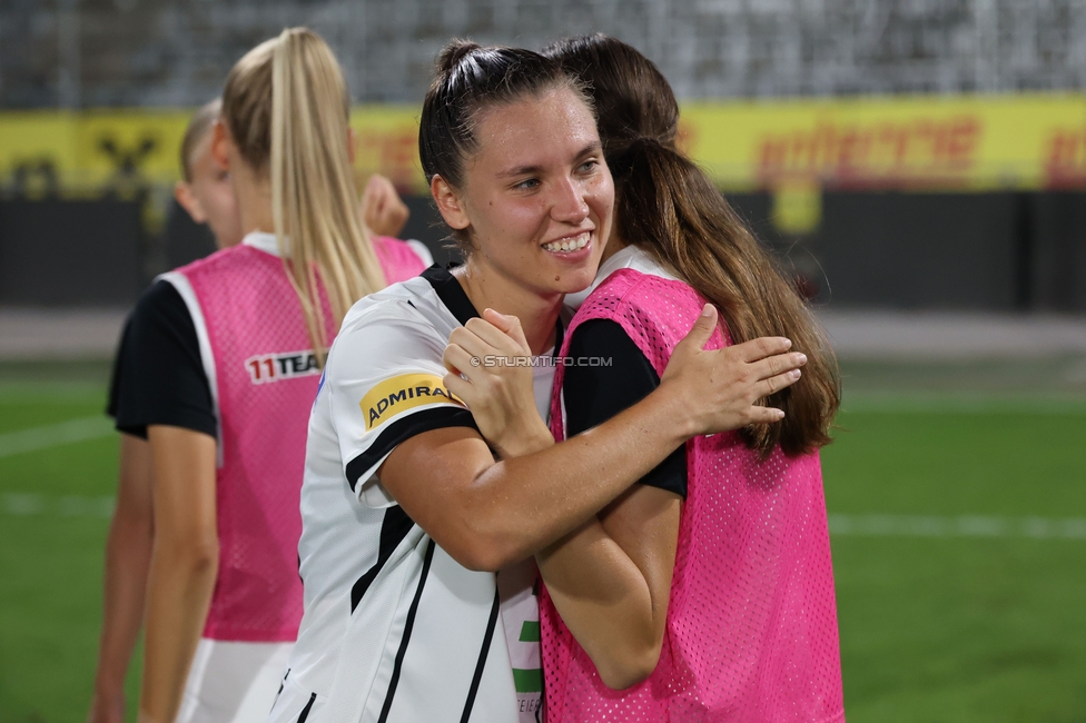 Sturm Frauen - Gintra
UEFA Womens Europa Cup Qualifikation, 1. Runde, SK Sturm Graz Frauen - FC Gintra, Stadion Graz-Liebenau, 26.08.2026.Foto zeigt Stefanie Grossgasteiger (Sturm Frauen)
