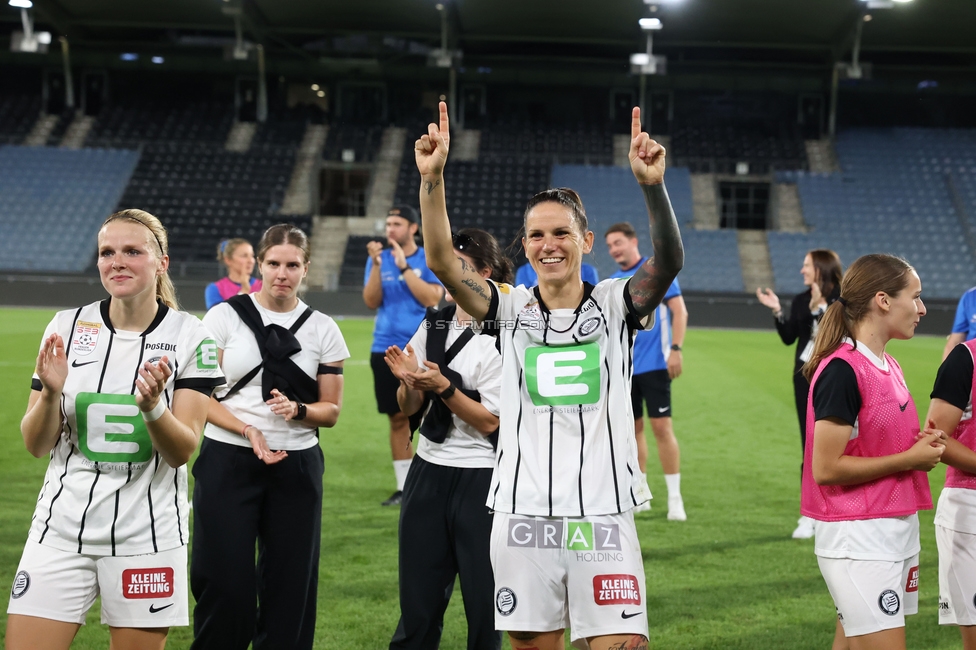 Sturm Frauen - Gintra
UEFA Womens Europa Cup Qualifikation, 1. Runde, SK Sturm Graz Frauen - FC Gintra, Stadion Graz-Liebenau, 26.08.2026.Foto zeigt Lilla Sipos (Sturm Frauen)
