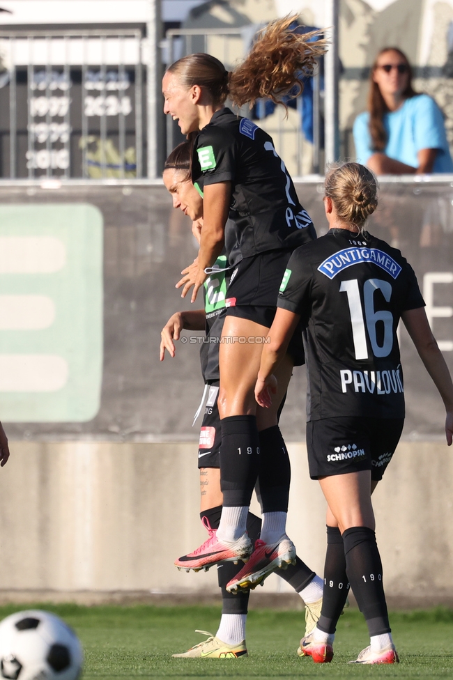 Sturm Frauen - Suedburgenland
OEFB Frauen Bundesliga, 5. Runde, SK Sturm Graz Frauen - SpG Suedburgenland TSV Hartberg, Trainingszentrum Messendorf, 29.08.2026. Foto zeigt Brigitta Pulins (Sturm Frauen)
