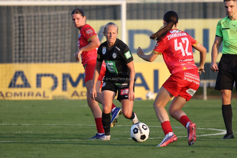 Sturm Frauen - Suedburgenland
OEFB Frauen Bundesliga, 5. Runde, SK Sturm Graz Frauen - SpG Suedburgenland TSV Hartberg, Trainingszentrum Messendorf, 29.08.2026. Foto zeigt Sara Pavlovic (Sturm Frauen)
