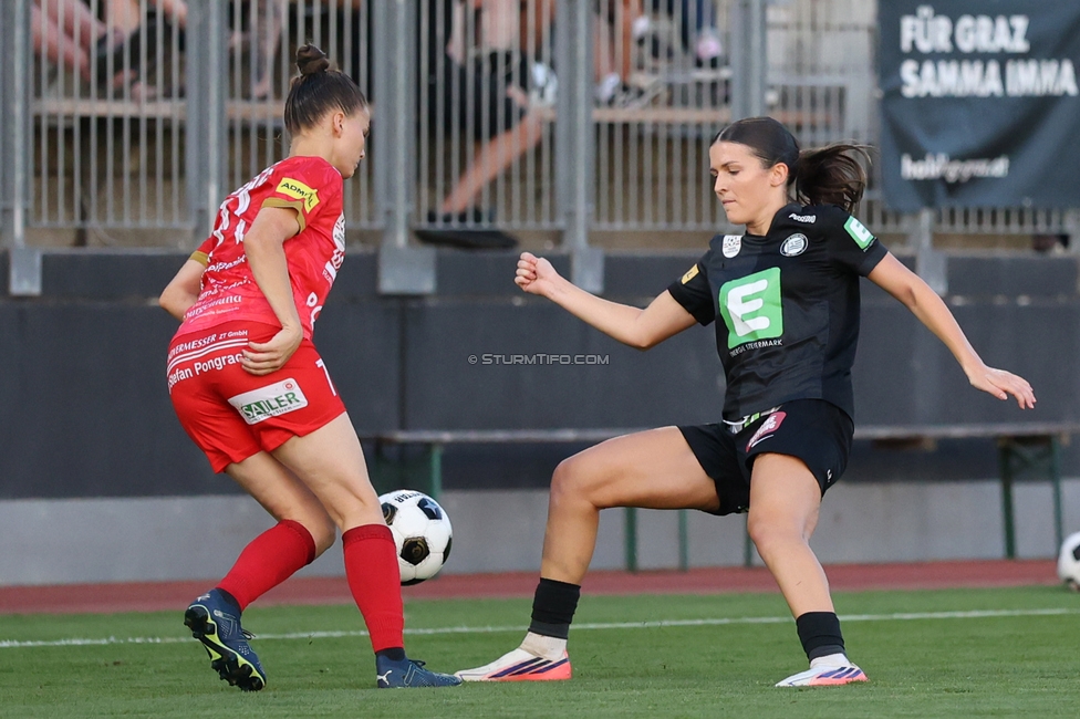 Sturm Frauen - Suedburgenland
OEFB Frauen Bundesliga, 5. Runde, SK Sturm Graz Frauen - SpG Suedburgenland TSV Hartberg, Trainingszentrum Messendorf, 29.08.2026. Foto zeigt Marie Spiess (Sturm Frauen)
