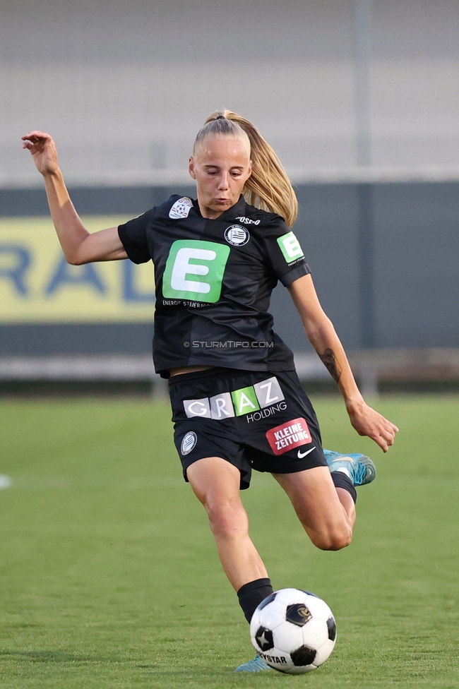 Sturm Frauen - Suedburgenland
OEFB Frauen Bundesliga, 5. Runde, SK Sturm Graz Frauen - SpG Suedburgenland TSV Hartberg, Trainingszentrum Messendorf, 29.08.2026. Foto zeigt Lucie Krejcova (Sturm Frauen)
