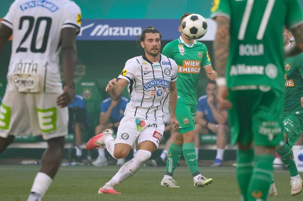 Rapid - Sturm Graz
Oesterreichische Fussball Bundesliga, 5. Runde, SK Rapid Wien - SK Sturm Graz, Weststadion Wien, 30.08.2026. Foto zeigt Gizo Mamageishvili (Sturm)
