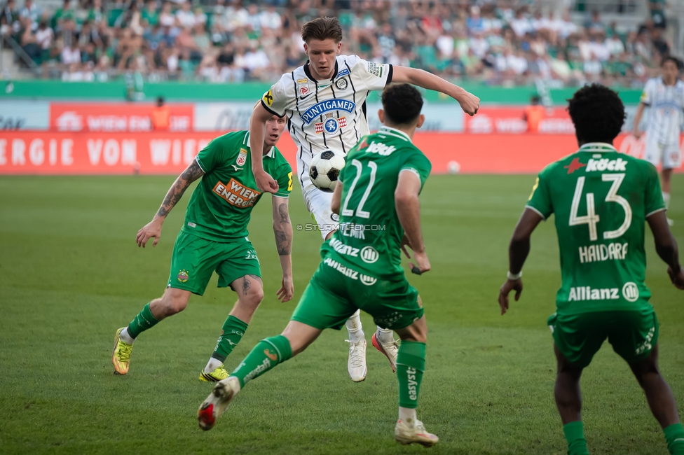 Rapid - Sturm Graz
Oesterreichische Fussball Bundesliga, 5. Runde, SK Rapid Wien - SK Sturm Graz, Weststadion Wien, 30.08.2026. Foto zeigt Nelson Weiper (Sturm)
