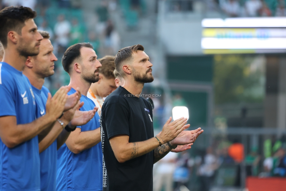 Rapid - Sturm Graz
Oesterreichische Fussball Bundesliga, 5. Runde, SK Rapid Wien - SK Sturm Graz, Weststadion Wien, 30.08.2026. Foto zeigt Fabio Ingolitsch (Cheftrainer Sturm)
