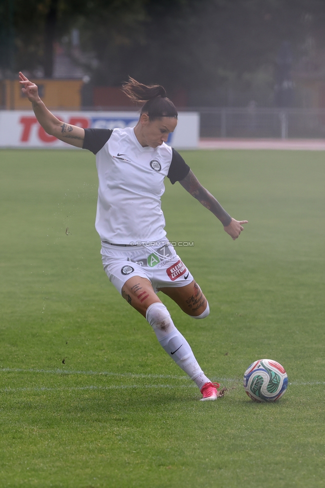 Gintra - Sturm Frauen
UEFA Womens Europa Cup, 1. Runde, FC Gintra - SK Sturm Graz Frauen, Siauliai City Municipal Stadium, 02.09.2026.Foto zeigt Lilla Sipos (Sturm Frauen)
