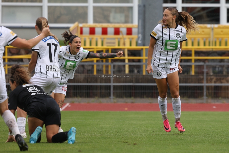 Gintra - Sturm Frauen
UEFA Womens Europa Cup, 1. Runde, FC Gintra - SK Sturm Graz Frauen, Siauliai City Municipal Stadium, 02.09.2026.Foto zeigt Brigitta Pulins (Sturm Frauen)
