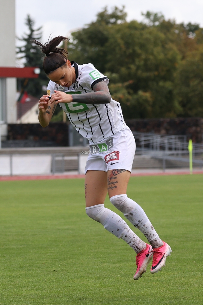 Gintra - Sturm Frauen
UEFA Womens Europa Cup, 1. Runde, FC Gintra - SK Sturm Graz Frauen, Siauliai City Municipal Stadium, 02.09.2026.Foto zeigt Lilla Sipos (Sturm Frauen)
