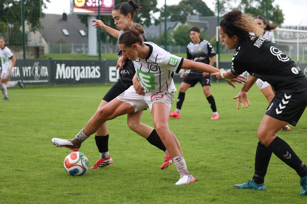 Gintra - Sturm Frauen
UEFA Womens Europa Cup, 1. Runde, FC Gintra - SK Sturm Graz Frauen, Siauliai City Municipal Stadium, 02.09.2026.Foto zeigt Laura Krumboeck (Sturm Frauen)
