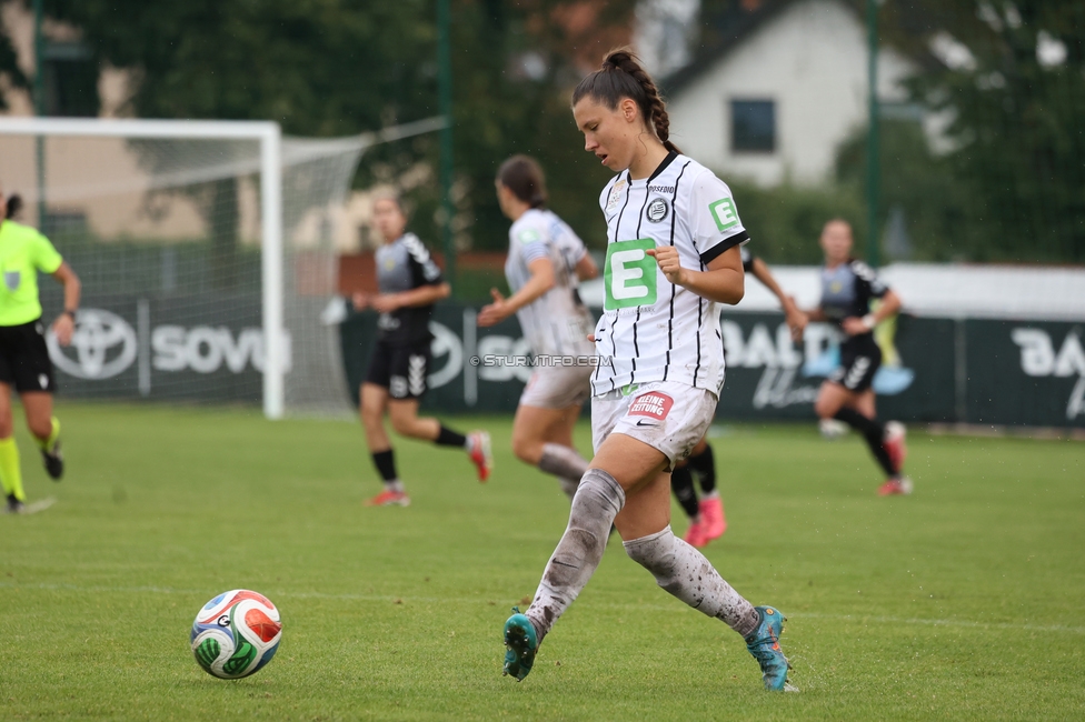 Gintra - Sturm Frauen
UEFA Womens Europa Cup, 1. Runde, FC Gintra - SK Sturm Graz Frauen, Siauliai City Municipal Stadium, 02.09.2026.Foto zeigt Stefanie Grossgasteiger (Sturm Frauen)
