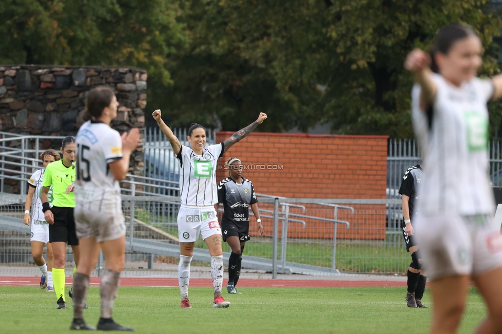Gintra - Sturm Frauen
UEFA Womens Europa Cup, 1. Runde, FC Gintra - SK Sturm Graz Frauen, Siauliai City Municipal Stadium, 02.09.2026.Foto zeigt Lilla Sipos (Sturm Frauen)
