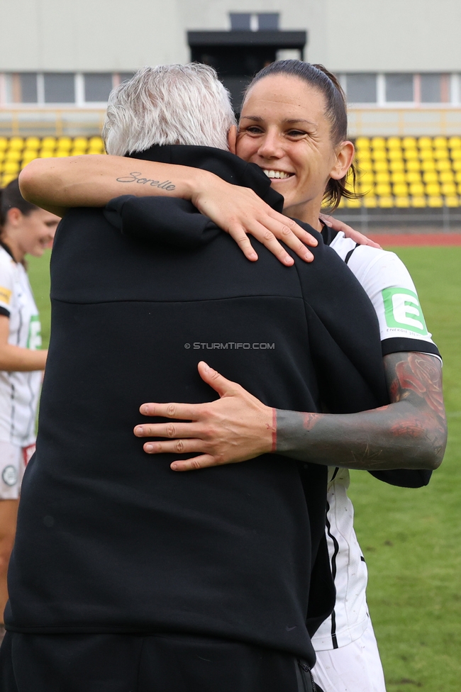 Gintra - Sturm Frauen
UEFA Womens Europa Cup, 1. Runde, FC Gintra - SK Sturm Graz Frauen, Siauliai City Municipal Stadium, 02.09.2026.Foto zeigt Lilla Sipos (Sturm Frauen)
