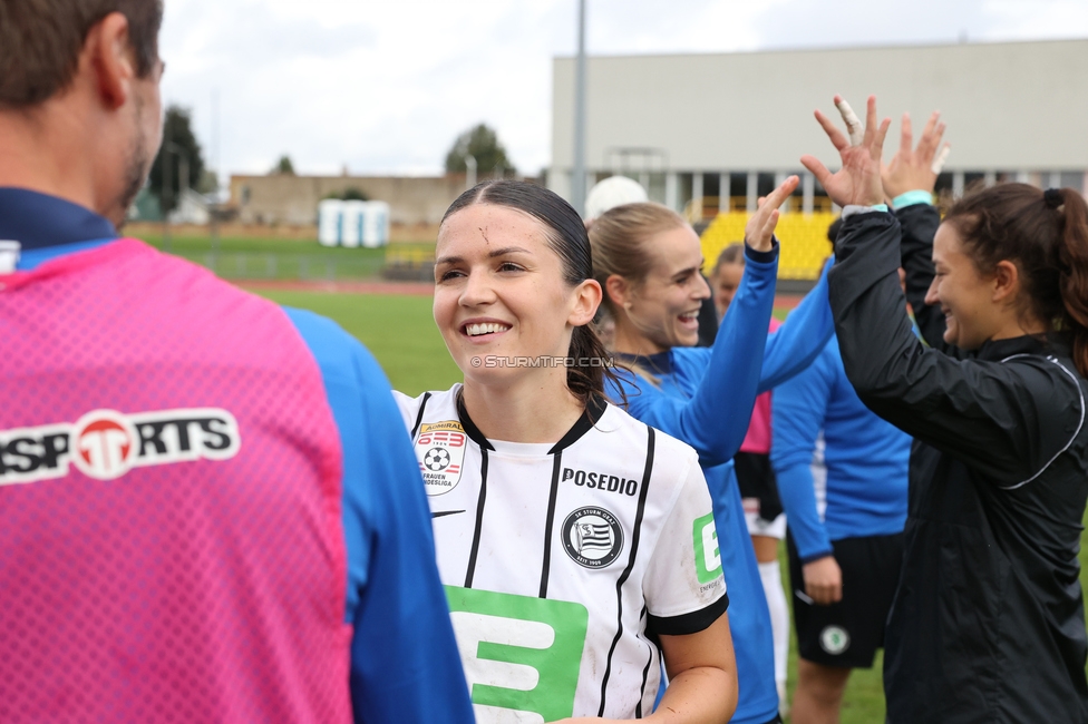 Gintra - Sturm Frauen
UEFA Womens Europa Cup, 1. Runde, FC Gintra - SK Sturm Graz Frauen, Siauliai City Municipal Stadium, 02.09.2026.Foto zeigt Marie Spiess (Sturm Frauen)

