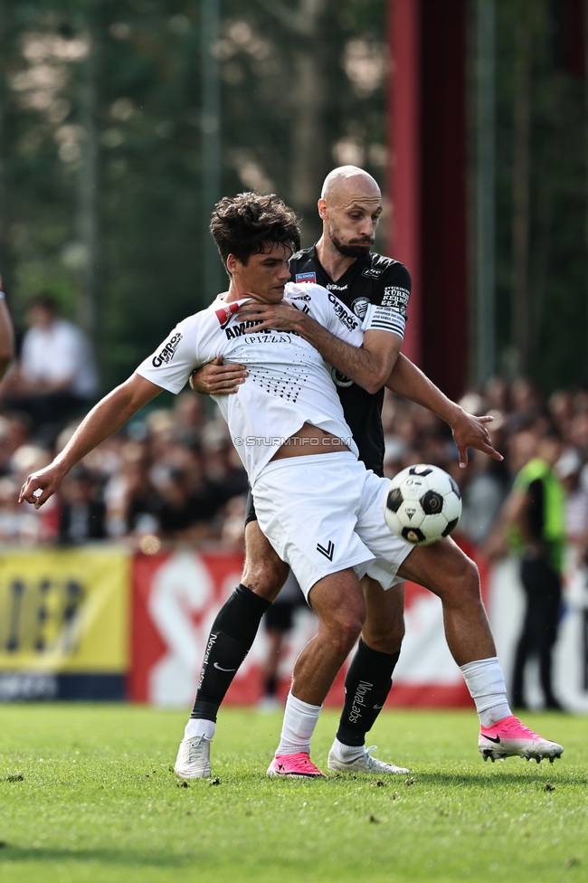 Voitsberg - Sturm Graz
OEFB Cup 2. Runde, TSV Voitsberg - SK Sturm Graz, Muenzer Bioindustrie Sportpark, Voitsberg, 05.09.2026. 

Foto zeigt Jon Gorenc-Stankovic (Sturm)

