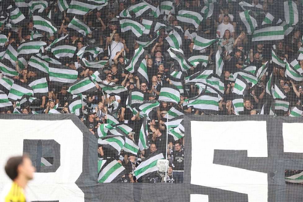 Sturm Graz - LASK
Oesterreichische Fussball Bundesliga, 6. Runde, SK Sturm Graz - Linzer ASK, Stadion Graz-Liebenau, 13.09.2026. Foto zeigt
