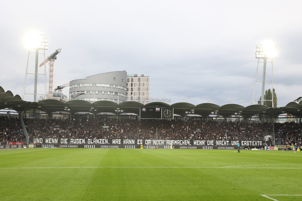 Sturm Graz - LASK
Oesterreichische Fussball Bundesliga, 6. Runde, SK Sturm Graz - Linzer ASK, Stadion Graz-Liebenau, 13.09.2026. Foto zeigt Fans von Sturm

