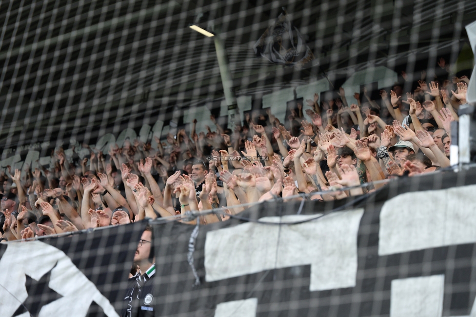 Sturm Graz - LASK
Oesterreichische Fussball Bundesliga, 6. Runde, SK Sturm Graz - Linzer ASK, Stadion Graz-Liebenau, 13.09.2026. Foto zeigt Fans von Sturm
