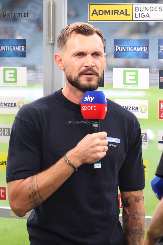 Sturm Graz - LASK
Oesterreichische Fussball Bundesliga, 6. Runde, SK Sturm Graz - Linzer ASK, Stadion Graz-Liebenau, 13.09.2026. Foto zeigt Fabio Ingolitsch (Cheftrainer Sturm)
