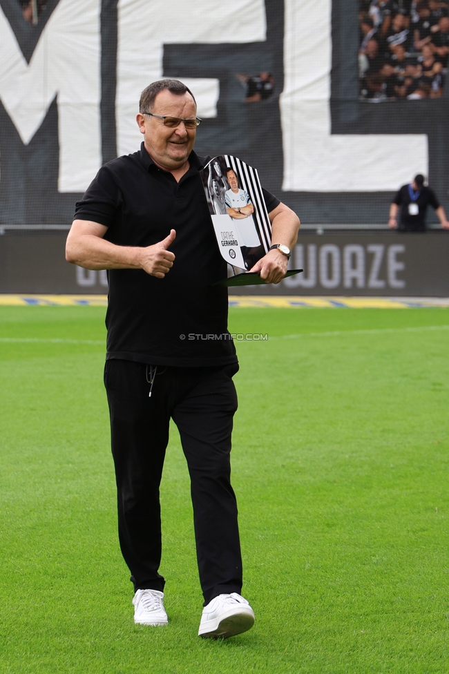 Sturm Graz - LASK
Oesterreichische Fussball Bundesliga, 6. Runde, SK Sturm Graz - Linzer ASK, Stadion Graz-Liebenau, 13.09.2026. Foto zeigt Gerhard Wallner (ehemaliger Masseur Sturm)
